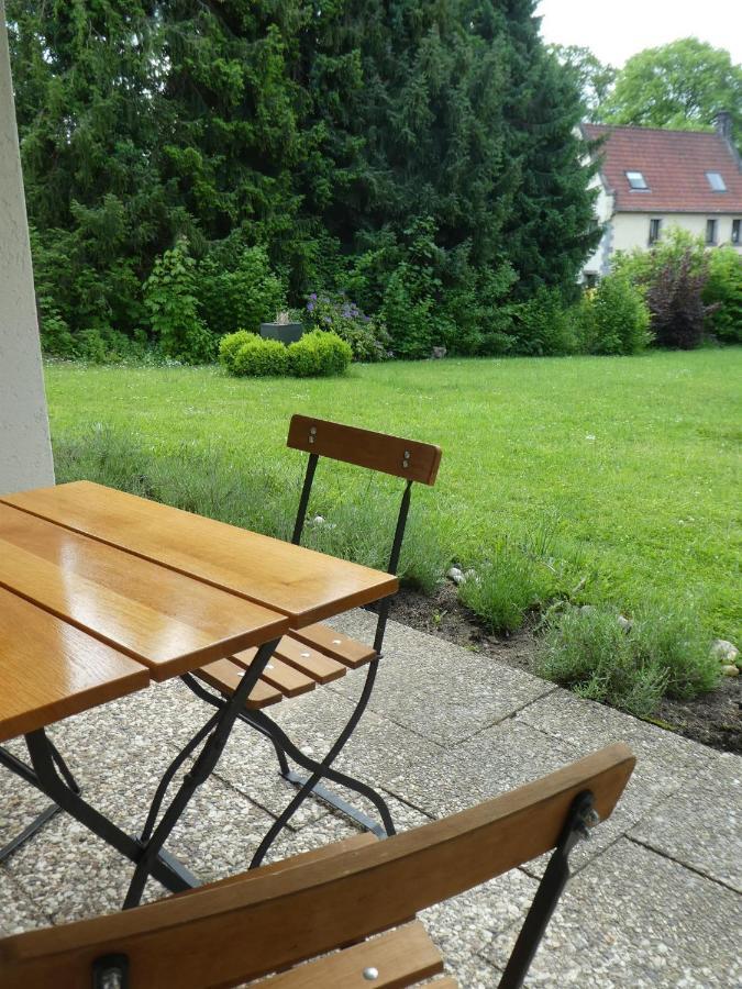 Ferienwohnung Am Hirschpark Bad Pyrmont Exterior foto